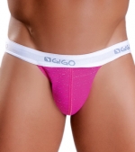Gigo Silver Pink Jockstrap
